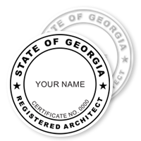 GA Architect Stamps & Seals