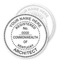 KY Architect Stamps & Seals