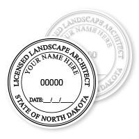 ND Landscape Architect Stamps & Seals