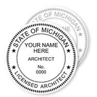 MI Architect Stamps & Seals