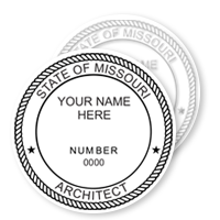 MO Architect Stamps & Seals