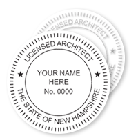 NH Architect Stamps & Seals