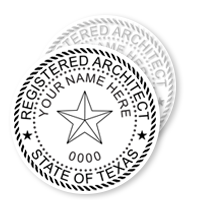 TX Architect Stamps & Seals