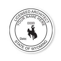 WY Architect Stamps