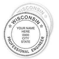 WI Engineer Stamps & Seals