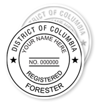 DC Forester Stamps & Seals