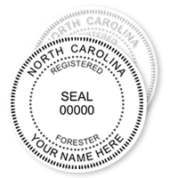 NC Forester Stamps & Seals