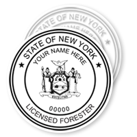 NY Forester Stamps & Seals