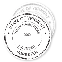 VT Forester Stamps & Seals