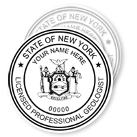 NY Geologist Stamps & Seals