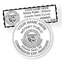AZ Notary Stamps