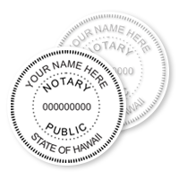 HI Notary Stamps & Seals