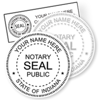 IN Notary Stamps & Seals
