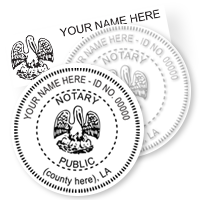 LA Notary Stamps & Seals