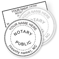 NC Notary Stamps & Seals