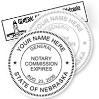 NE Notary Stamps & Seals