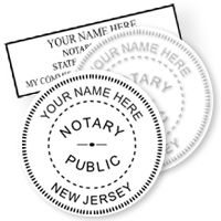 NJ Notary Stamps & Seals