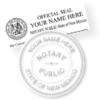 NM Notary Stamps & Seals