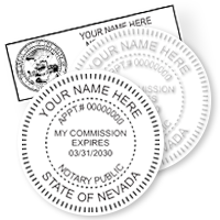 NV Notary Stamps & Seals
