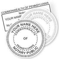 PA Notary Stamps & Seals