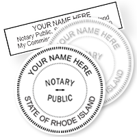 RI Notary Stamps & Seals