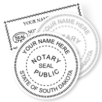 SD Notary Stamps & Seals