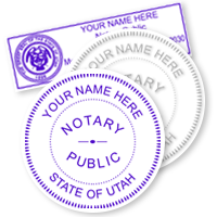 UT Notary Stamps & Seals