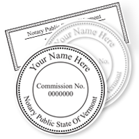 VT Notary Stamps & Seals