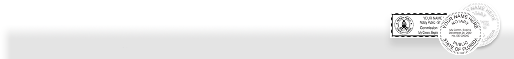 Shop our robust line of Florida Notary Stamps and Seals. Made of high quality and lasts for thousands of impressions. Free shipping on orders over $75!