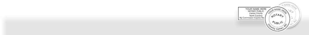 Our complete line of North Carolina notary stamps and seals are made to state specifications, are fully customizable and come on your choice of one of our top quality mounts! 