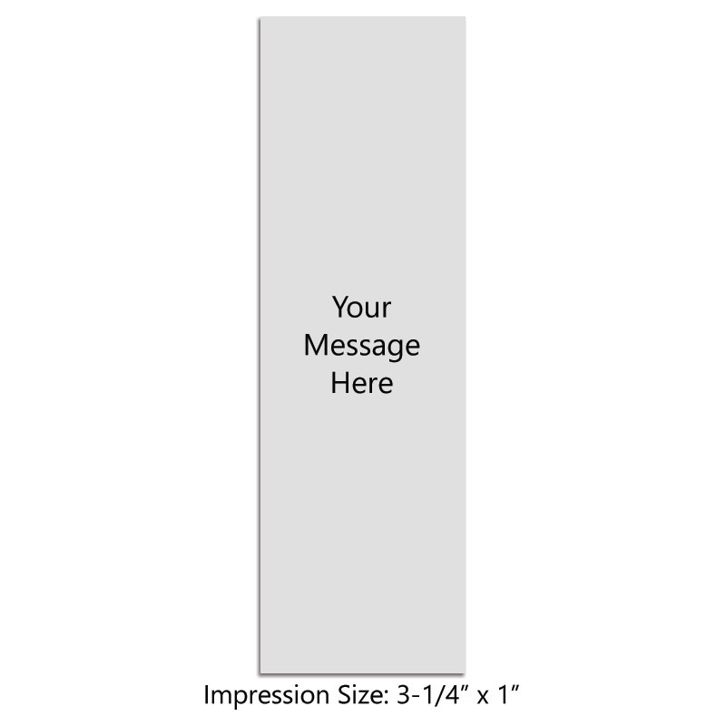 Custom Address Stamp - 20 Font options - 3 Line Self-Inking Address Stamp - Up to 3 Lines of Customized Text | Multiple Ink Color options (Small)