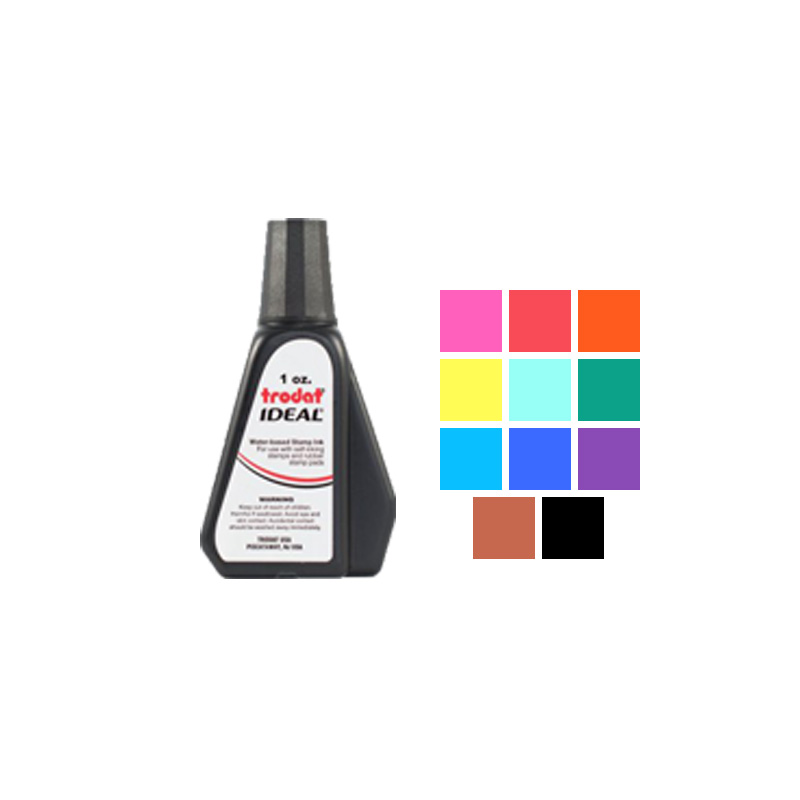 Ink for Colop | Ideal | Shiny | Trodat - 1 oz.