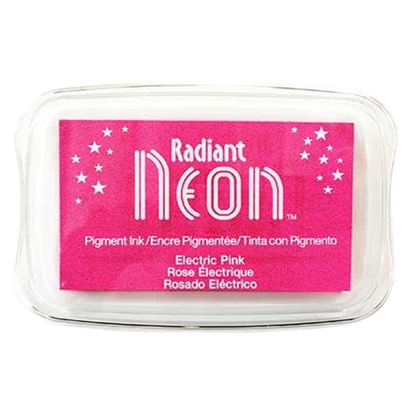 Radiant Neon Electric Ink Pad, Pink