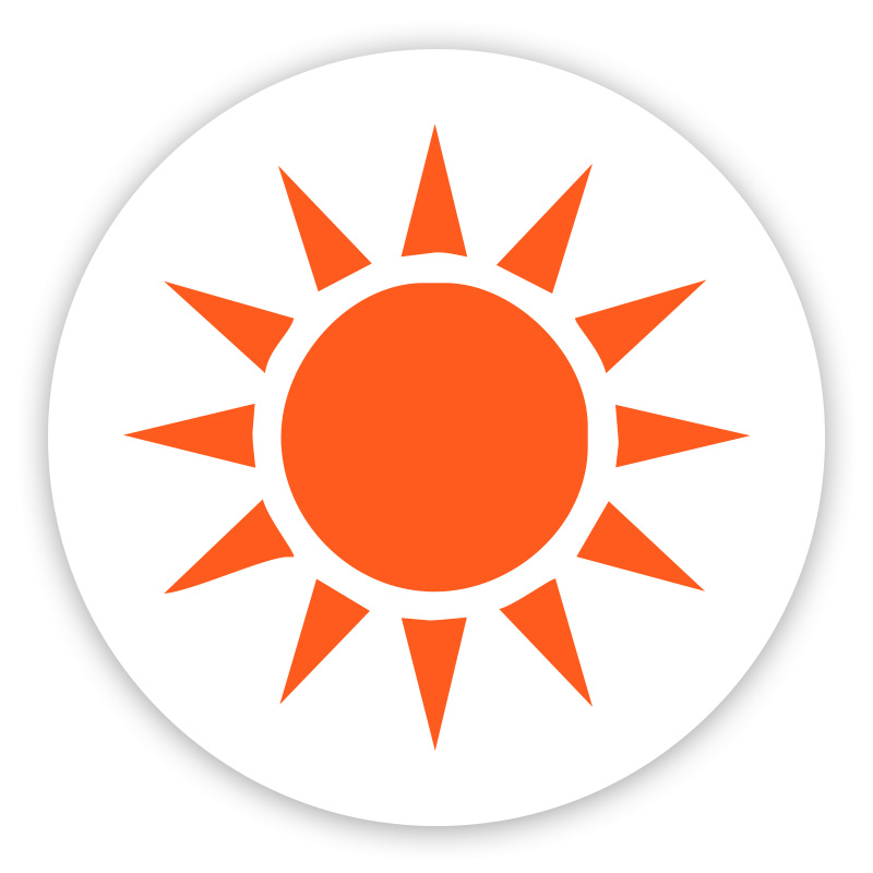 Office, stamp, star, sticker, sun icon - Download on Iconfinder