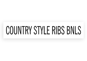 The COUNTRY STYLE RIBS BNLS stamp is easy to use w/ your choice of 2 sizes & 2 mount options, wood stamp/self-inker. Great for grocery stores, butchers & more!