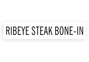 This RIBEYE STEAK BONE-IN stamp is easy to use w/ your choice of 2 sizes & 2 mount options, wood stamp or self-inking. Great for grocery stores, butchers & more!