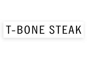 This T-BONE STEAK stamp is easy to use w/ your choice of 2 sizes & 2 mount options, wood stamp or self-inking. Great for grocery stores, butchers & more!