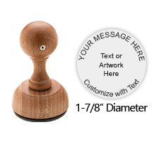 Hand Stamp for Events - 15mm diameter - Buy Now From £19.92