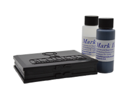 Hesroicy 2 Pcs Ink Pad Portable Anti-fading Company Seal