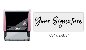  Name Signature Style Stamps Self-Inking Personalized