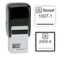 Exclusive self-inking stamp for Home Hardware Stores. US Store and French versions. Ships in 1-2 business days.