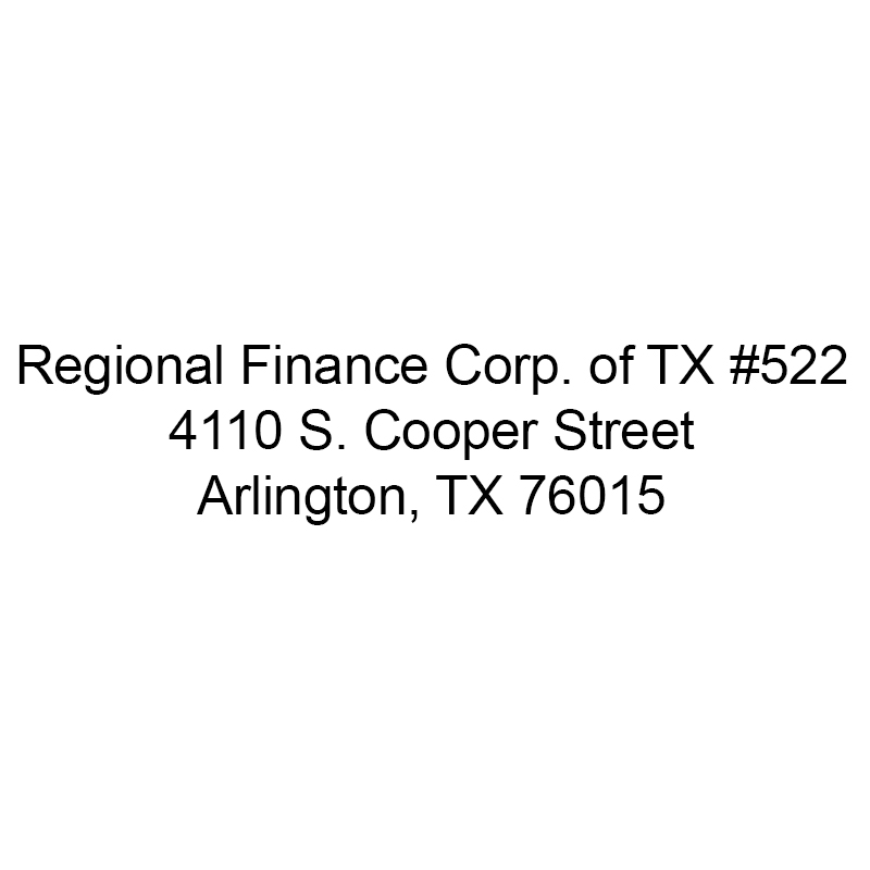 This Shiny 855 1st Checks custom branch address stamp comes in black ink! Refillable & durable. Impression size: 1" x 2-3/4". Free shipping over $75!