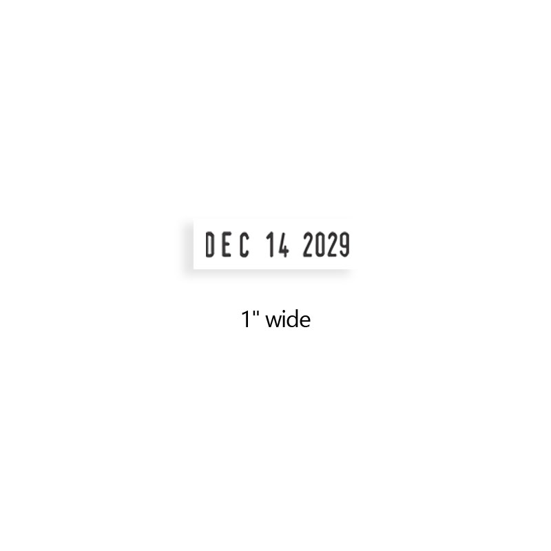 This Xstamper Versadater Line Dater prints month, day, year and also FAX'D, PAID or REC'D. Available in your choice of red, blue or black ink. Refillable.