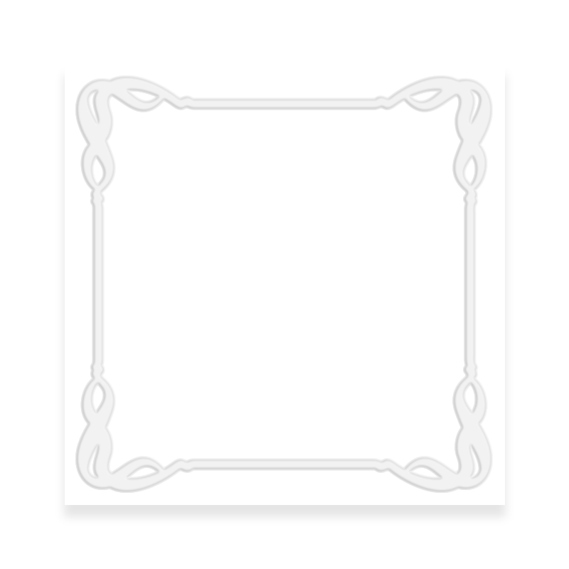 This 2" x 2" solid line & ribboned corners border embosser features 6 lines of customizable text on the Shiny EH Desk Long Reach. Orders over $100 ship free!