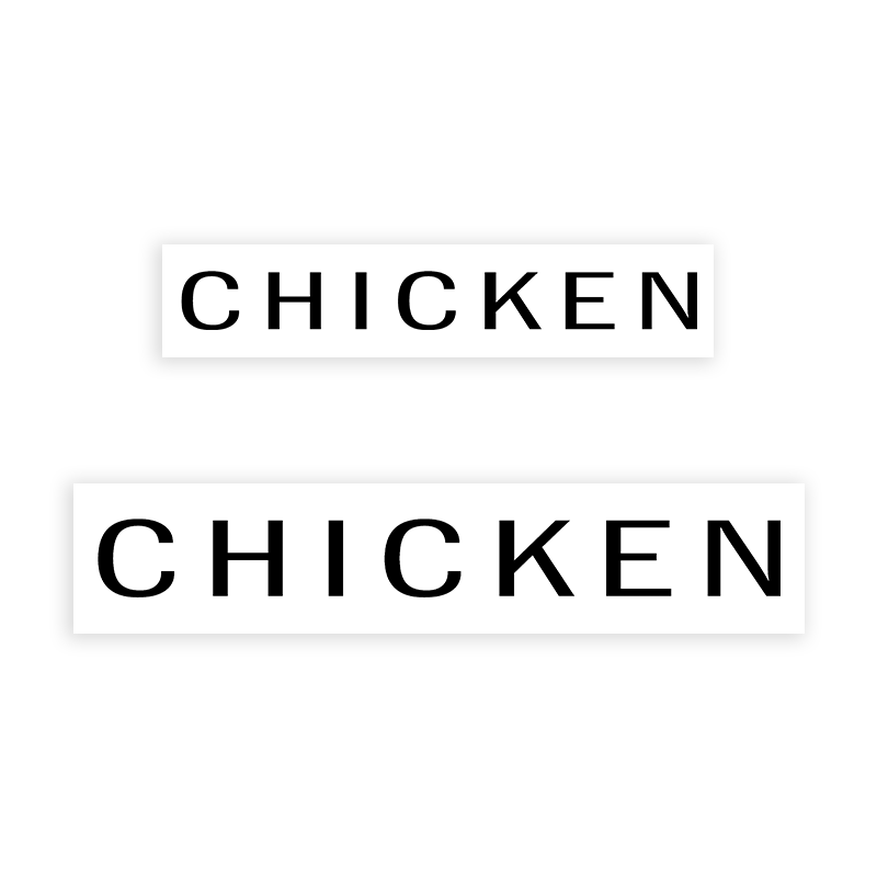 This CHICKEN stamp is easy to use w/ your choice of 2 sizes & 2 mount options, wood stamp or self-inking. Great for grocery stores, butchers & more!