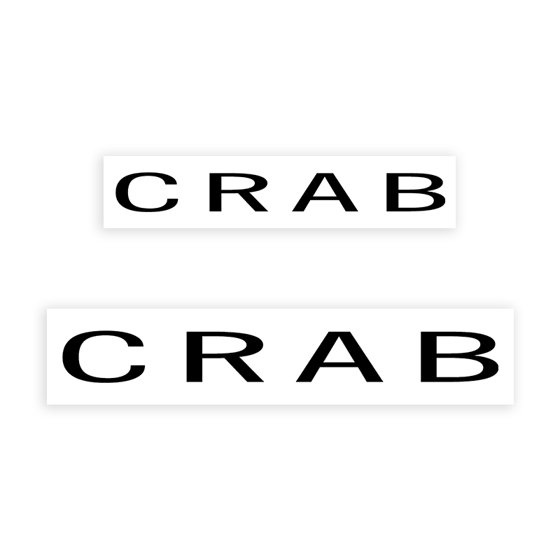 This CRAB stamp is easy to use w/ your choice of 2 sizes & 2 mount options, wood stamp or self-inking. Great for grocery stores, butchers & more!