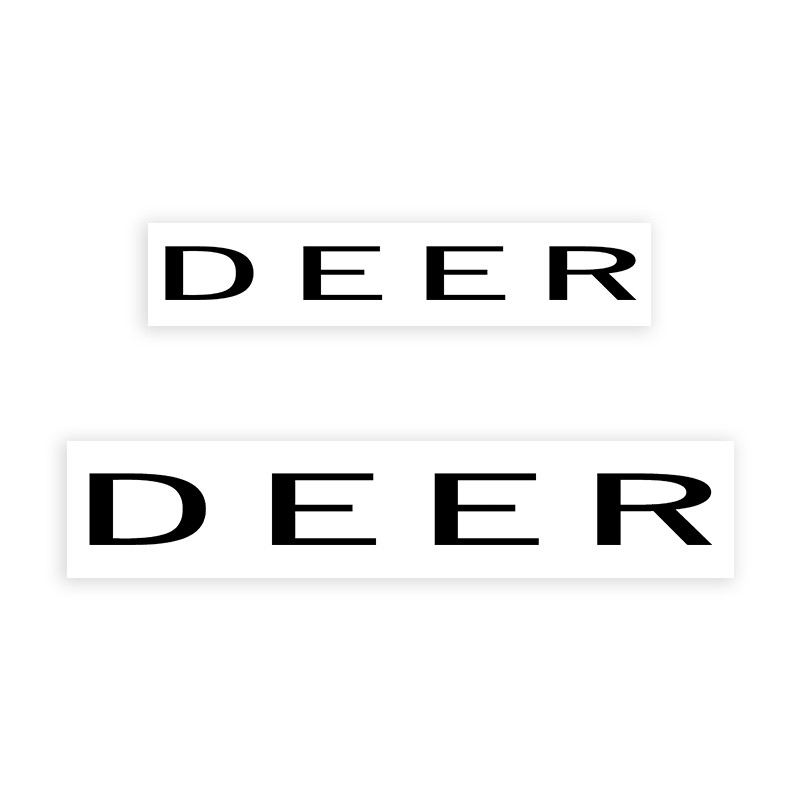 This DEER stamp is easy to use w/ your choice of 2 sizes & 2 mount options, wood stamp or self-inking. Great for grocery stores, butchers & more!