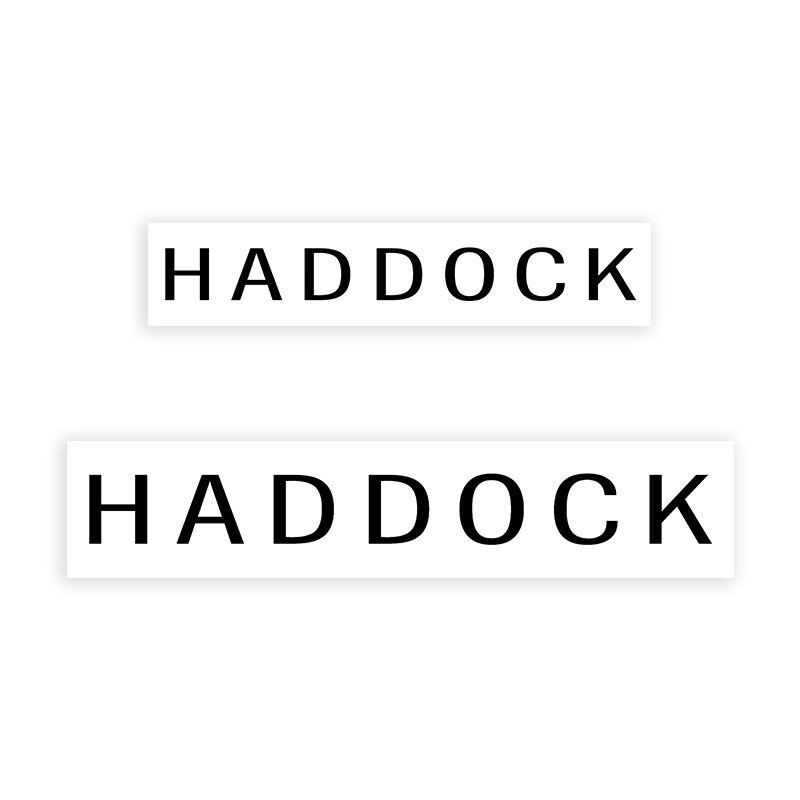 This HADDOCK stamp is easy to use w/ your choice of 2 sizes & 2 mount options, wood stamp or self-inking. Great for grocery stores, butchers & more!