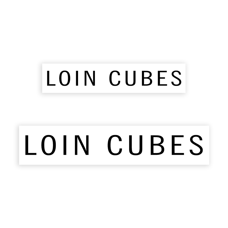 This LOIN CUBES stamp is easy to use w/ your choice of 2 sizes & 2 mount options, wood stamp or self-inking. Great for grocery stores, butchers & more!