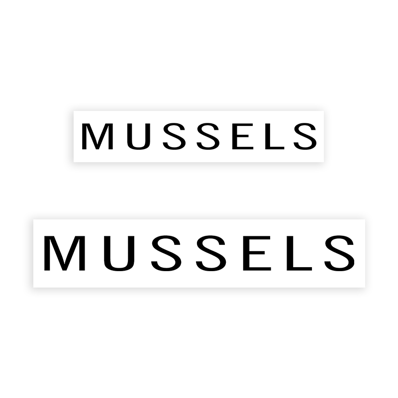 This MUSSELS stamp is easy to use w/ your choice of 2 sizes & 2 mount options, wood stamp or self-inking. Great for grocery stores, butchers & more!